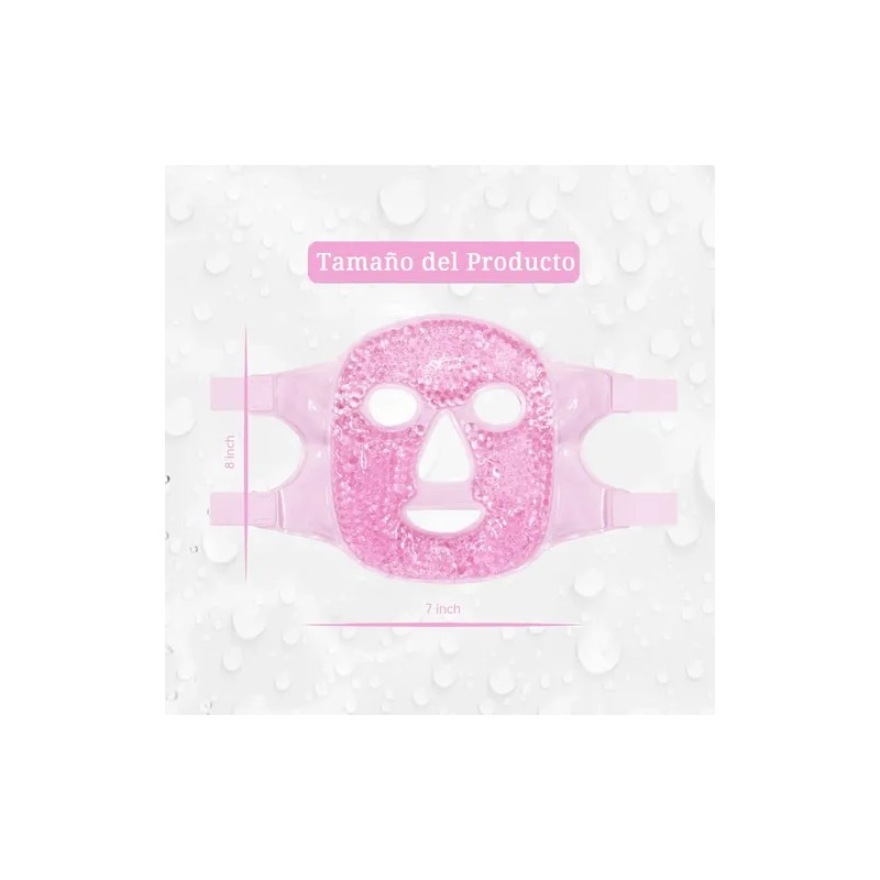 Mascarilla Facial De Hidrogel Frio Caliente Reutilizable
