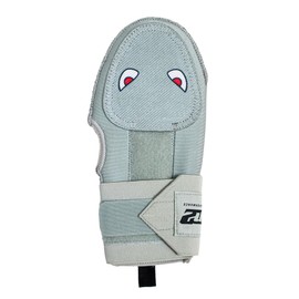 3N2 Protective Sliding Mitt for Baseball or Fastpitch Softball, Youth or Adult, Hand & Wrist Protection for Base Running, Sliding Glove with Adjustable Compression Strap - Shark Bite