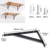 Shelf Brackets, Wall Angle Heavy Duty Brackets, 90 Degree Angle