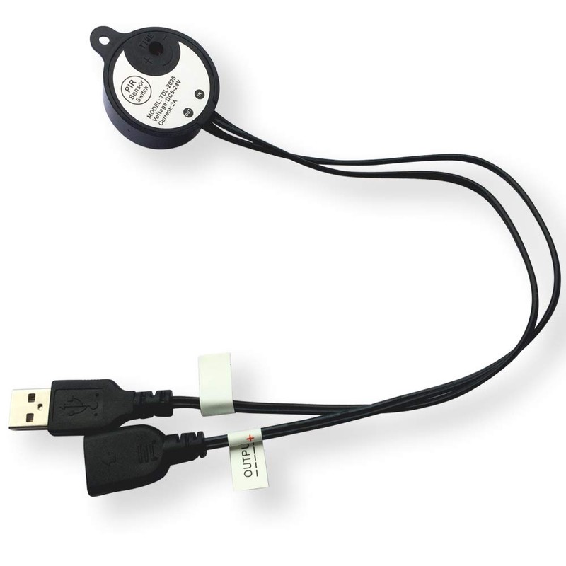 USB 5V DC12-24V 2A PIR Motion Activated Mini Body PIR
