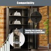 Shelf Clips - Metal Shelf Clips for Adjustable Shelves Compatible