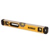 DEWALT DWHT4302524 inch Magnetic Box Beam Level, yellow/black, full size
