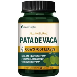 Fuenvegtal Health Optimization Pata de Vaca Capsules for Enhanced Blood & Metabolic Health. 90Capsules