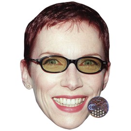 Annie Lennox (Smile) Celebrity Mask, Flat Card Face, Fancy Dress Mask