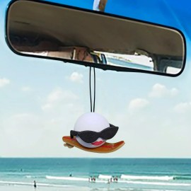 CoolBalls Cool Hanging Surfer Girl Car, Truck, Jeep Rear-View Mirror Ornament