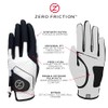 Zero Friction Junior Compression-Fit Synthetic Golf Gloves, Universal-Fit, Right Hand