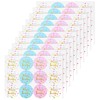 120PCS Happy Birthday Stickers, Birthday Stickers, 10 Sheets