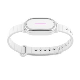BOND TOUCH 4 Bracelet - Long-Distance Relationship Touch Bracelet for Couples, Friends and Families to Feel Connected (1 Unit) (White)