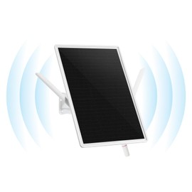 Outdoor Solar WiFi Outdoor Extender Signal Booster, Extends Coverage Up to 500ft, with 15W Solar Panel and 25000mAh Battery, Designed for Outdoor Use