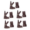Kisangel 5 Sets Axe Cover Protective Case for Camping Axe