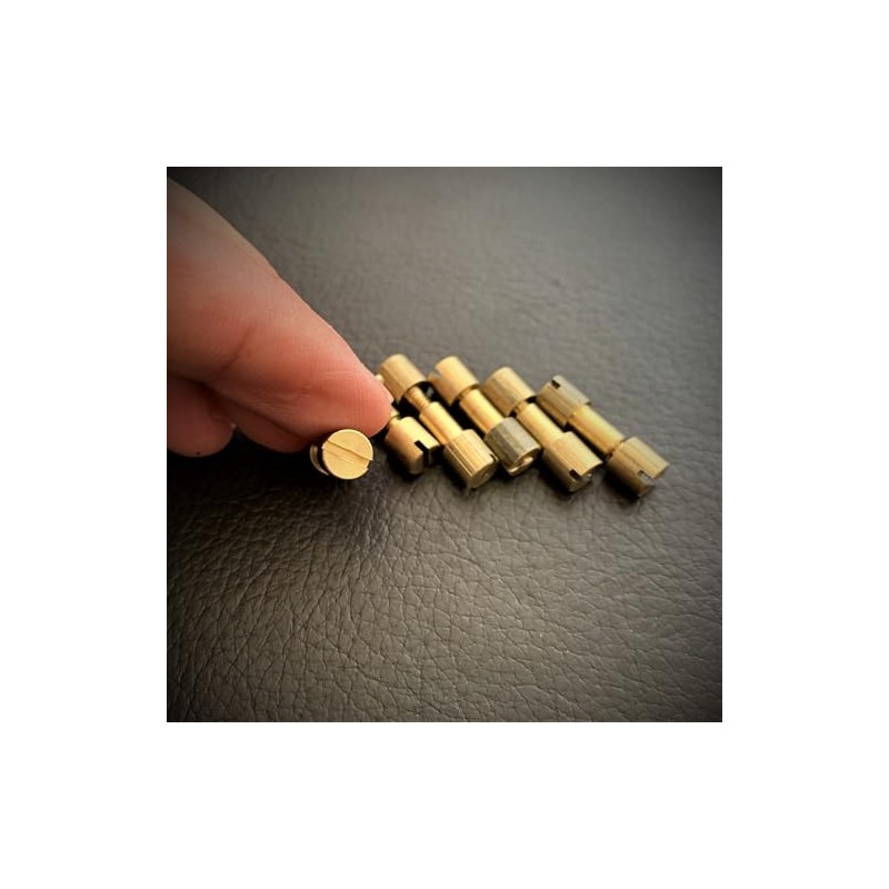 Brass Corby Bolts Fasteners | EDC Knife Handle Making |