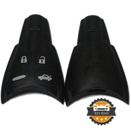 Car Remote Smart Key 4-Button Fob Cover Rubber Shell For SAAB AERO 93 95 9-3 9-5