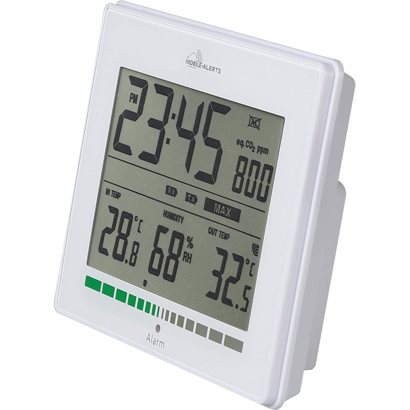 technoline MA10402 Air Quality Monitor, Measures Air Quality, Alarm via