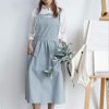 SF-ZXTINP Soft Cotton Kitchen Cooking Apron with Cross Back -