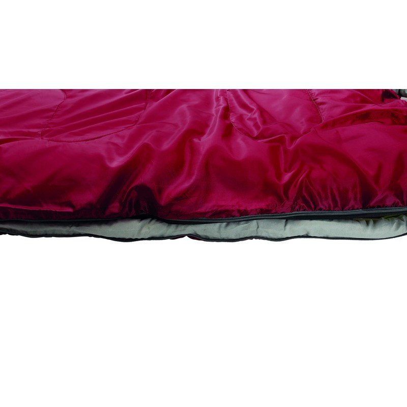 Easy Camp Unisex-Youth Cosmos Jr. Sleeping Bag, Red, One Size