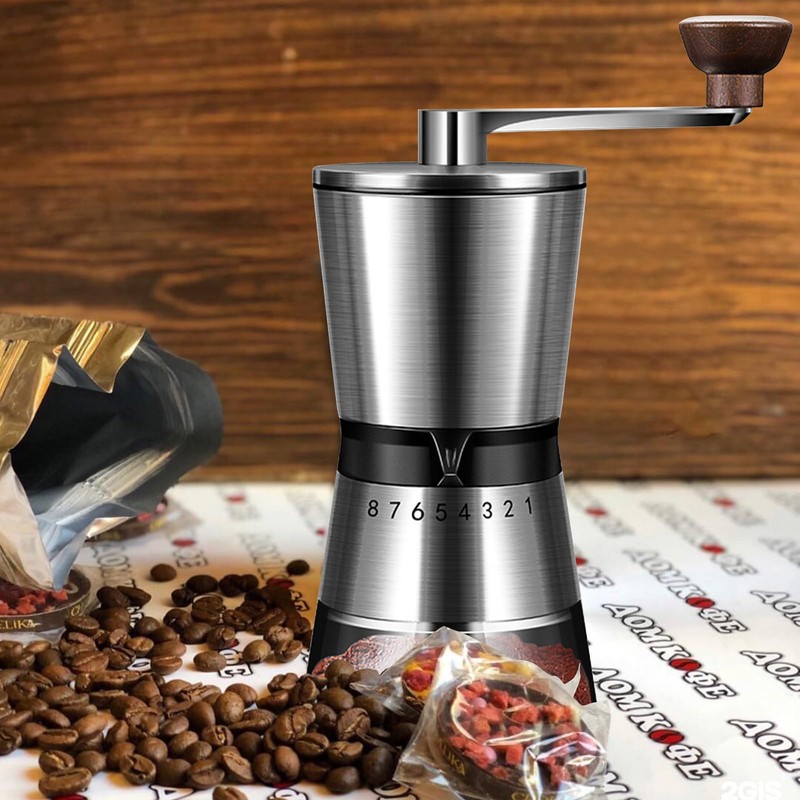 Manual Coffee Grinder Capacity 185g with 36MM Ceramic Grinding Conical