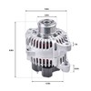 37300-2G600 110A 12V Alternator Compatible with Hyundai Santa-F-e 2006-2012 2.4L;
