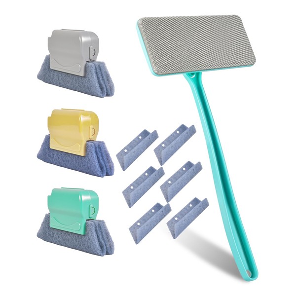 Window Screen Cleaner Kit,Wet and Dry Dual-Use Mesh Screen Cleaner