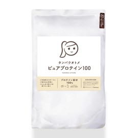 Tamachan Shop Pure Protein 100, 12.2 oz (360 g), W Protein (Whey & Soy), Simple Formula, Low Calories, Made in Japan, Fragrance Free, No Sweetener, No Preservatives
