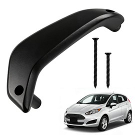Plobeda Left Driver Side Interior Door Pull Handle Compatible with Ford Fiesta 2011-2020 Manual Window Replaces# D2BB-A23943-CA35B8 Black