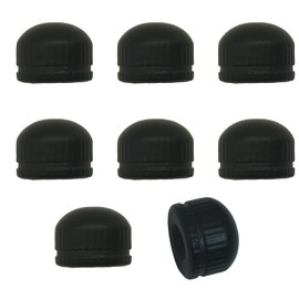 Screw Caps for Light Fixtures Ceiling Light Cover Replacement Decorative Lamp Shade Holder Knob Nuts, M4 Threaded Screw Tops, 8 Pack for Chandeliers Wall Lights Pendants Ceiling light (Black)