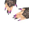 Dark Spider Handmade Nail Tips - Lipstick / 다크 스파이더
