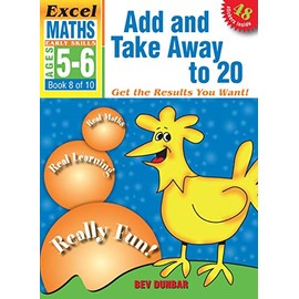 Excel Early Skills Maths Book 8: Add and Take Away to 20 Ages 5-6