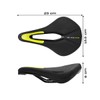 Piago Asiento Gel Deportivo Bicicleta MTB Ruta Prostático Ligero (Amarillo)