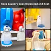 2 Pcs Laundry Liquid Detergent Cup Holder Febwind Laundry Drip