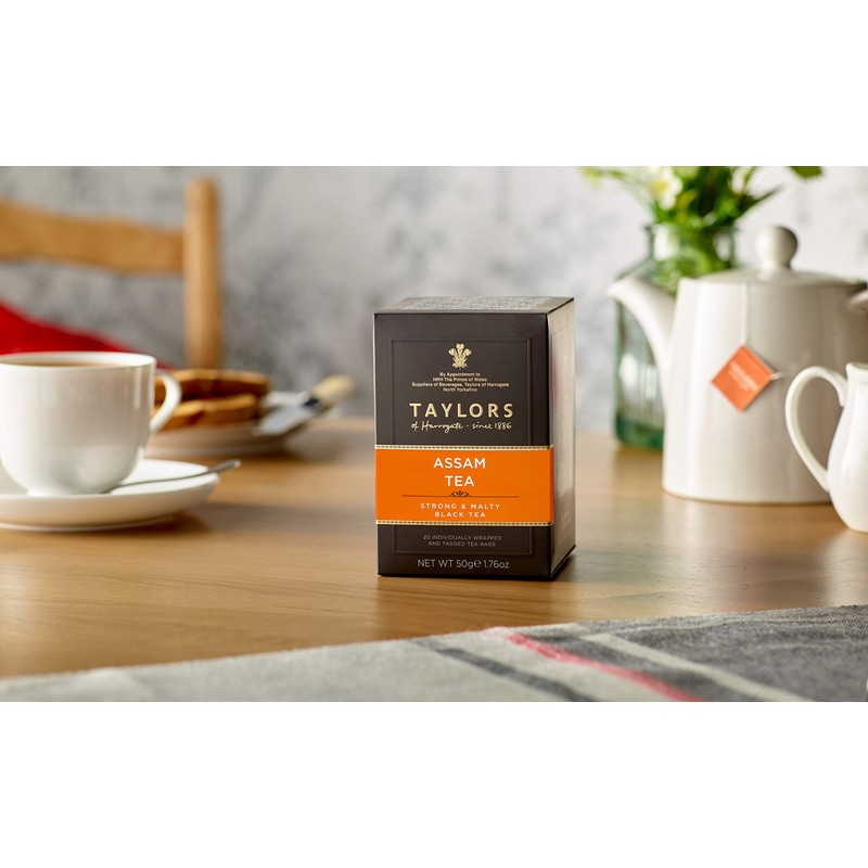 Taylors of Harrogate Pure Assam Tea - 20 Wrapped &