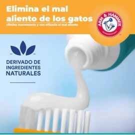Kit Pasta Dental Para Gato Elimina Sarro, Sabor Atún 3pz