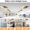 2 Pack Fluorescent Light Covers for Drop Ceiling, Magnetic Fabric