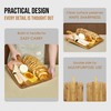 Bearchop Acacia Wood Cutting Boards with Handle,[17" x 13" x