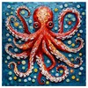 Mosaic Octopus Puzzles for Adults 1000 Pieces, Ocean Octopus Animals