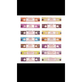 Satya 12 Pack Assorted Original Nag Champa Satya Incense 12pack/180g