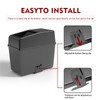 GKmow 1 Pack Car Trash Can with Lid, 8.2" x