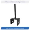 U Shaped 4x4 Deck Post Concrete Anchor Spike, Fence Post