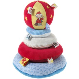Unser Sandmännchen 658370 Sandmann Stapel Spielzeug, mehrfarbig
