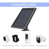 Solar Panel, 5W Solar Panels for Ring Stick Up Cam/Ring