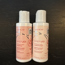 Joico InnerJoi Strengthen Shampoo, Conditioner 1.7 oz Set