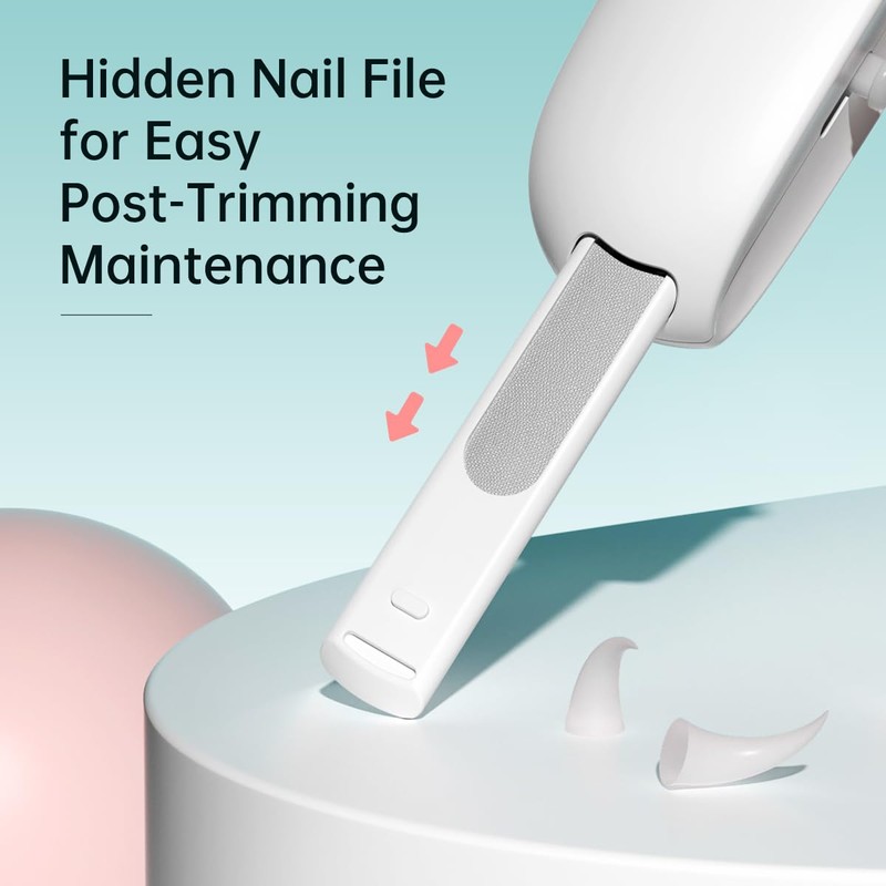 Petgravity Cat Nail Clipper, Adjustable 3-Size Trimming Hole with Hidden
