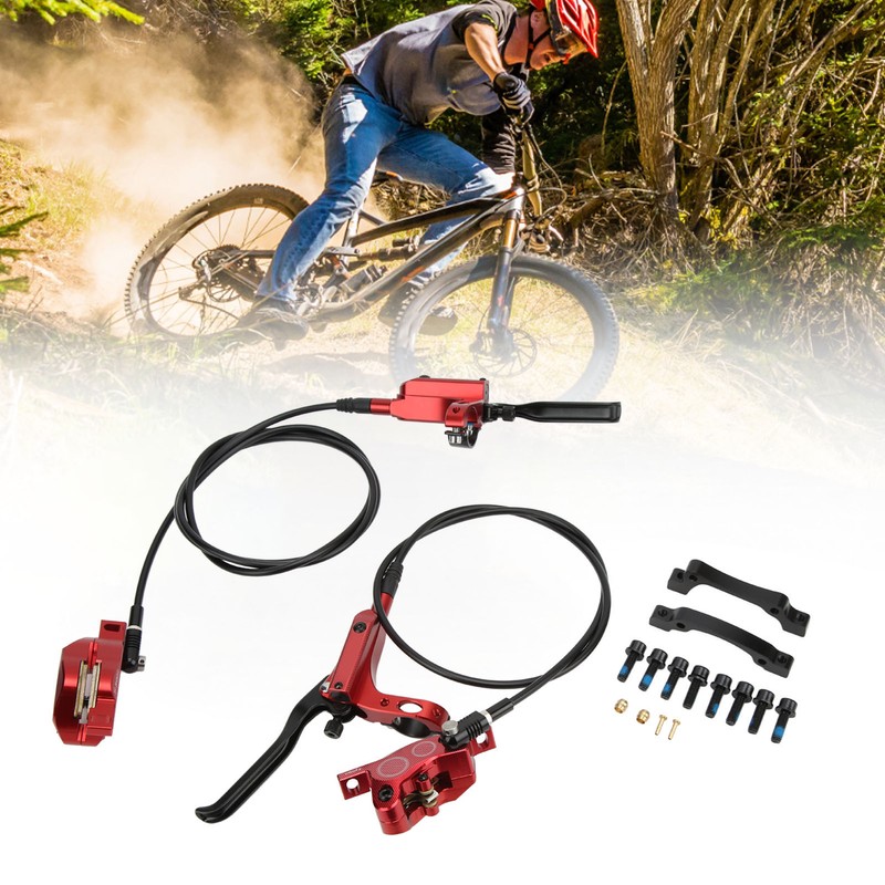 ZTTO MTB Bike 4 Piston Front Rear Hydraulic Disc Brake