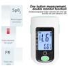 Fingertip Pulse Oximeter Blood Oxygen Saturation Monitor Heart Rate Meter