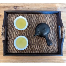 Kyusu Japanese Teapot with Side Handle for Green Tea, Ceramic Kyusu Japanese Side Handle Teapot, Black, 200 ml, Made of Tokoname, Integrated Ceramic Tea Strainer, Asian One-Handed Teapot