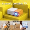 Portable mini projectors LED micro projector 1080P home party meeting