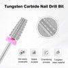 Cnynail 5 in 1 Nail Drill Bit, Tungsten Carbide Multi-Function