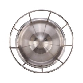 EVTSCAN Reptile Tortoise Feeder, Durable Reptile Rock Food and Water Dish Feeder Bowl for Tortoise Water Turtle (Small)