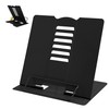 Metal Book Stand Adjustable Book Holder for Reading