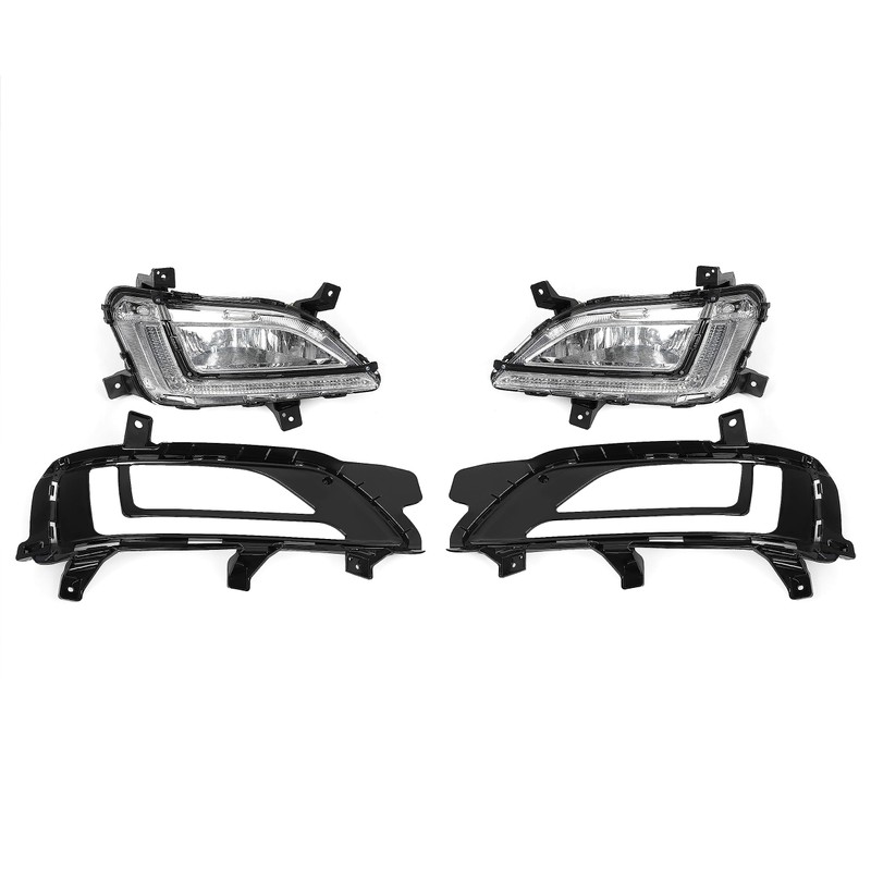 KUAFU Fog Light Compatible with 2019-2020 Hyundai Tucson LED Daytime