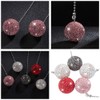 2 piezas de abalorio de arcilla con diamantes de imitación